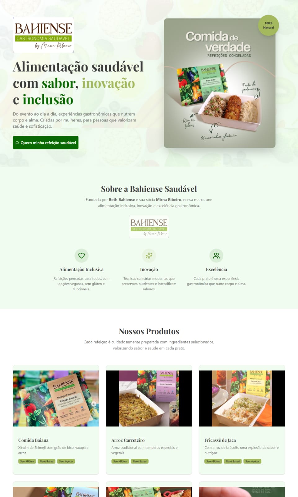 Gastronomia Saudável - Bahiense